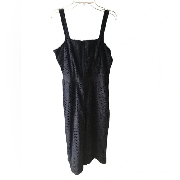 2/$14 ❤️ Banana Republic Black Sleeveless Romper Sz 6 - Picture 9 of 10